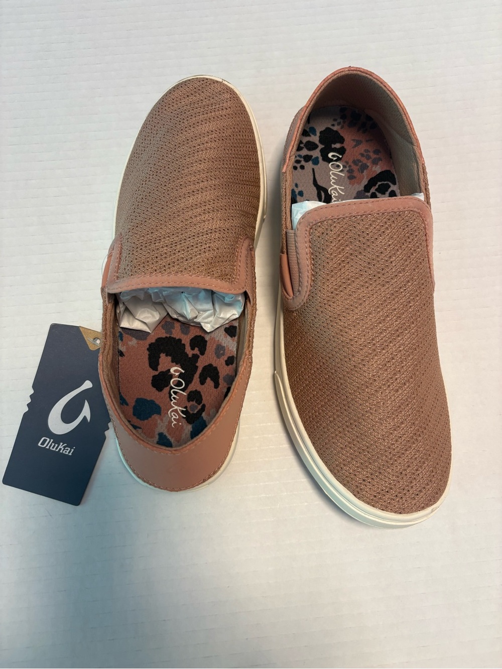 OluKai women’s Slip-On Sneakers in Cork